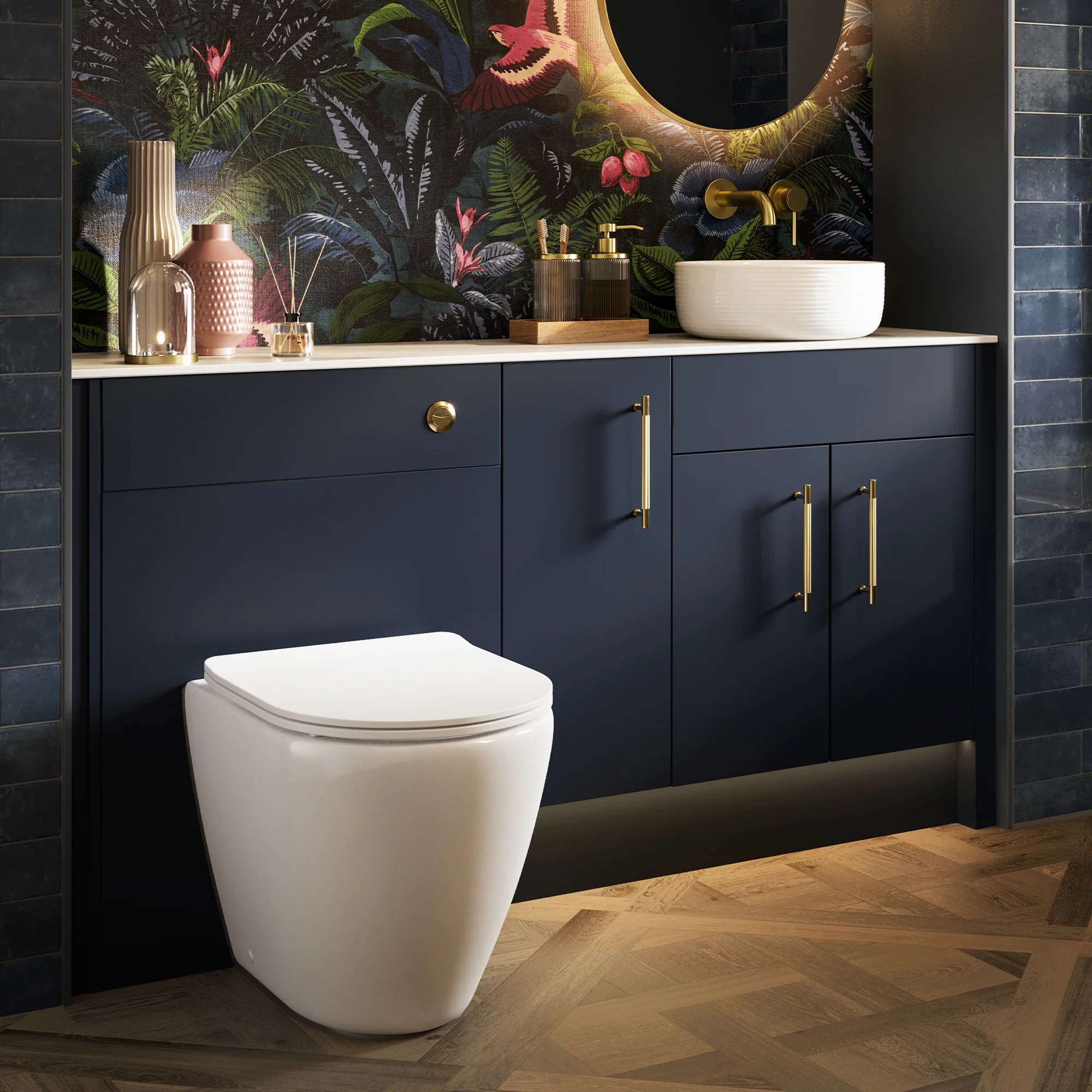 Genesis Fitted Furniture Midnight Blue HiB Ltd